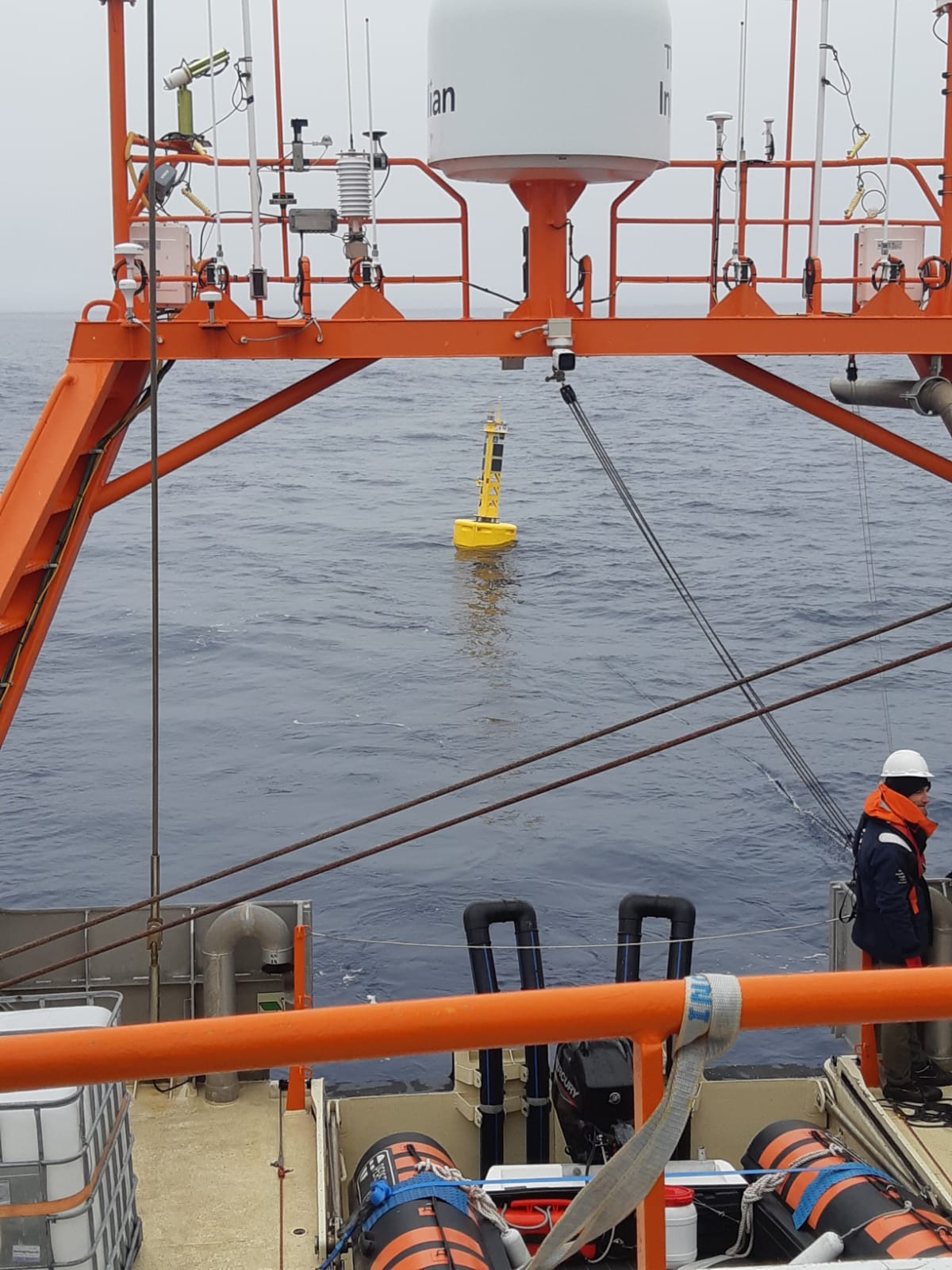 Mise à l'eau avec succès en Antarctique